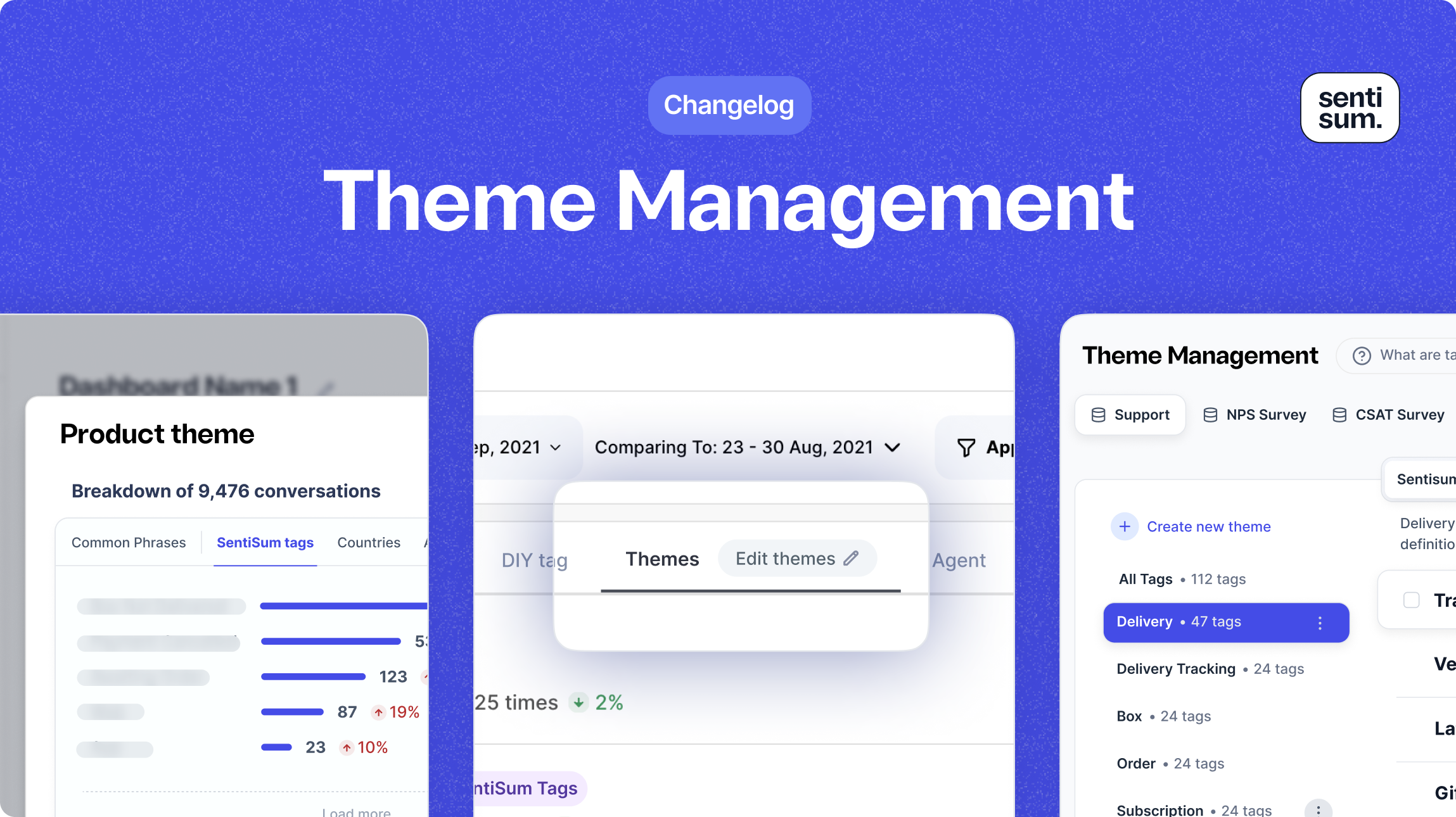 Theme Management Screenshot